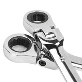 6Pcs Flexible Head Multi Functional Ratchet Conination Spanner Wrench 8 - 17mm Repair Tools Set - Show Gadgets